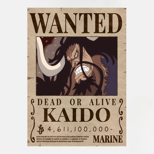 Avis de Recherche One Piece / Prime Kaido