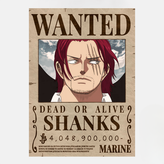 Avis de Recherche One Piece / Prime Shanks