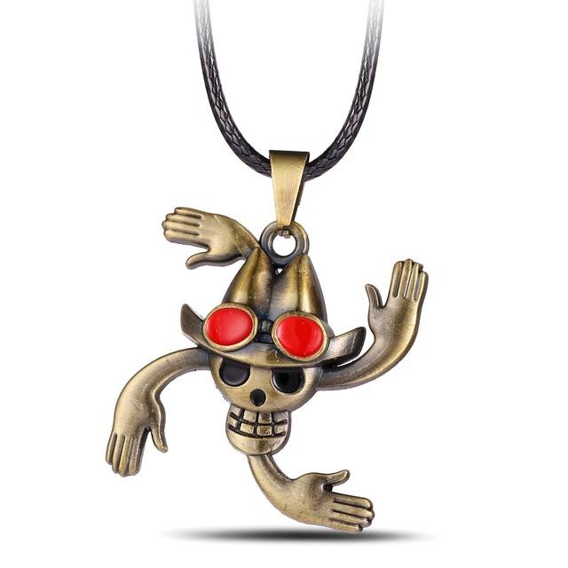 Collar Nico Robin Jolly Roger de una pieza